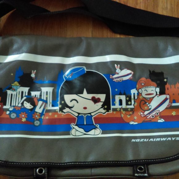 Anime Messenger Bag *NEW* YumPop NOZUAIRWAYS Japan